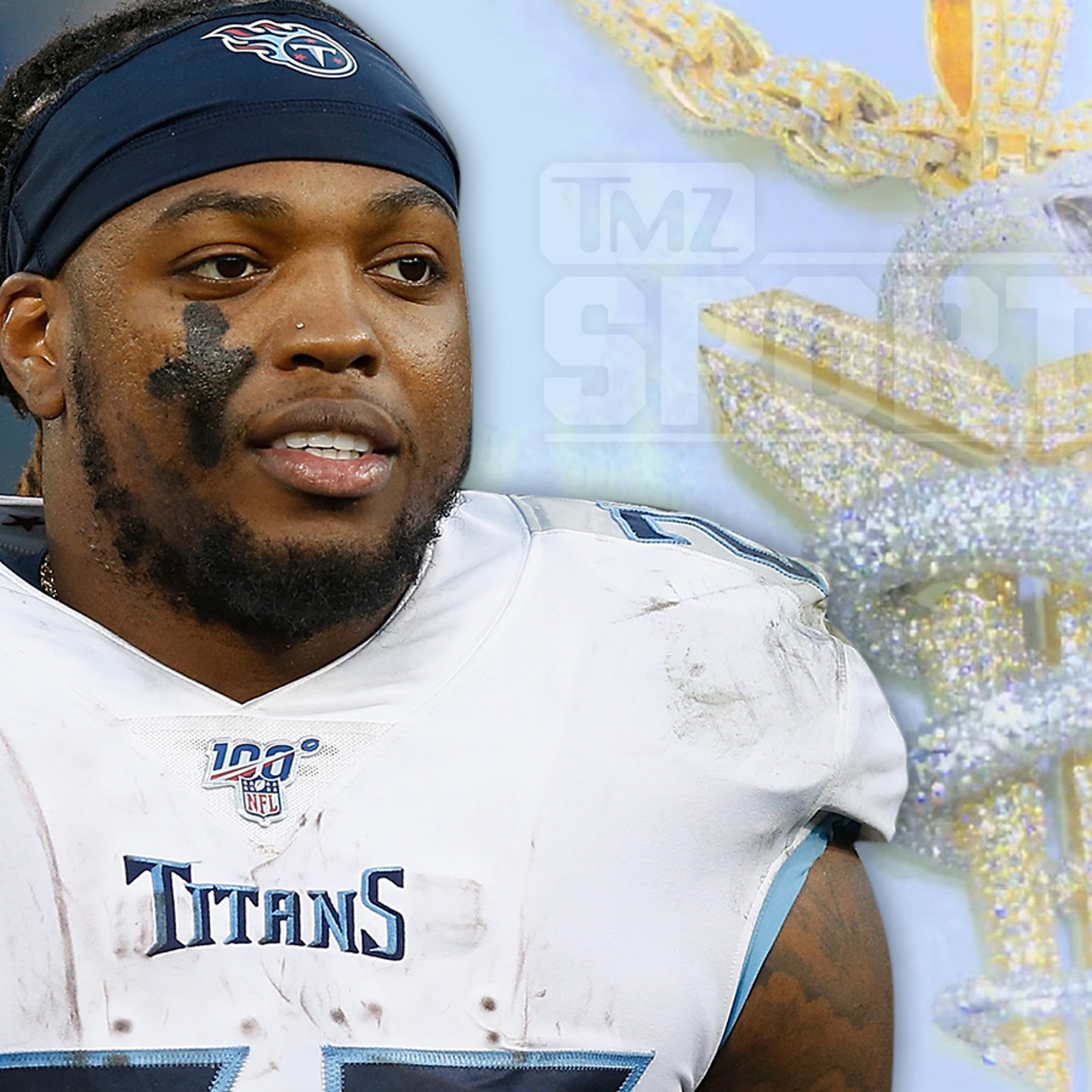 Derrick Henry is back for the Titans, and he's wearing a $5,000 Louis  Vuitton zip 