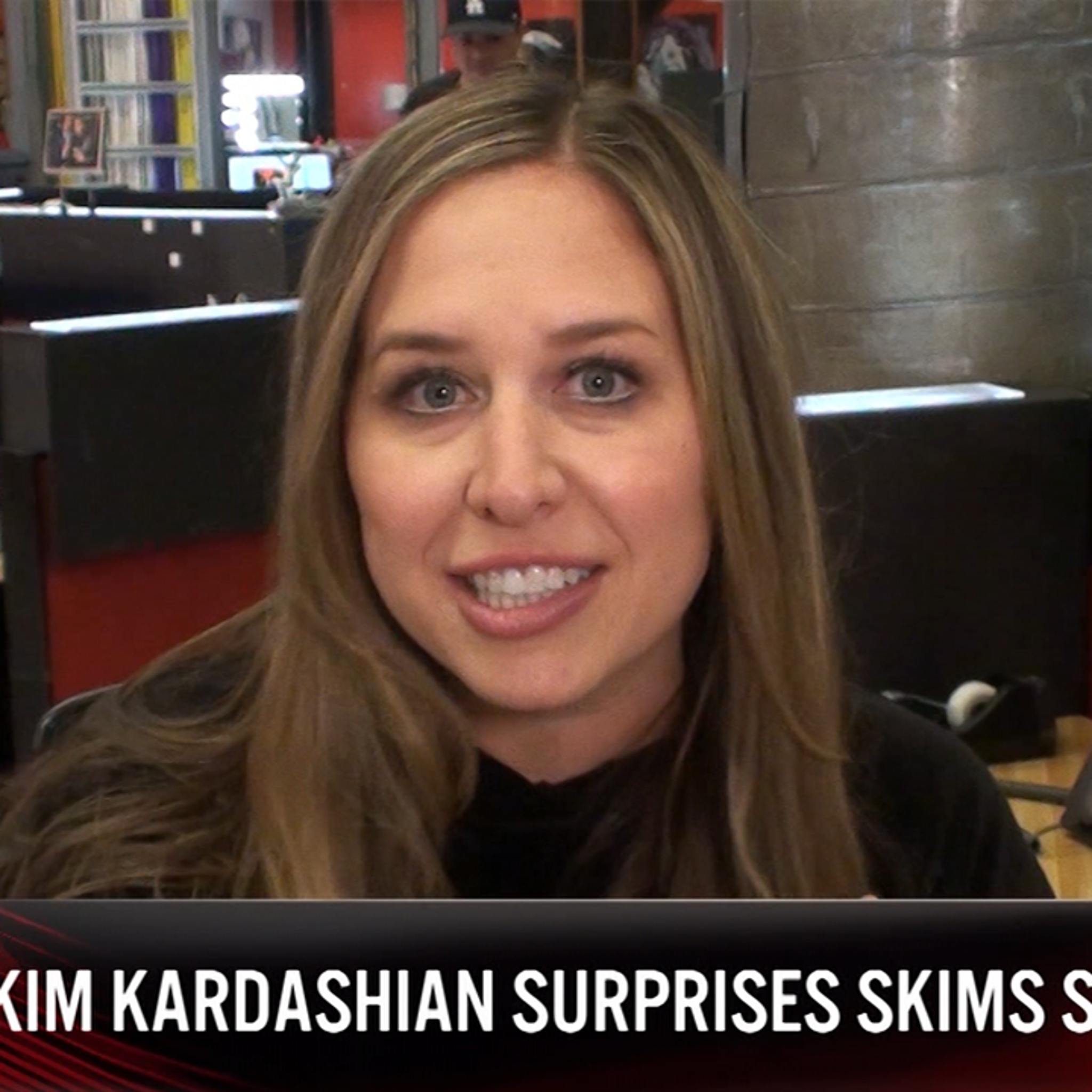 kimkardashian & @khloekardashian rock hot outfits to the opening of the @skims  pop-up shop! #KimKardashian #KhloeKardashian Photos: Back