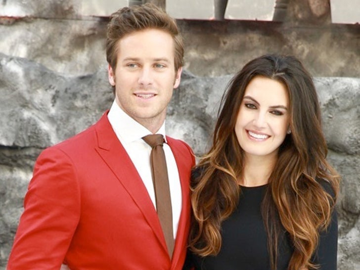 Armie Hammer and Elizabeth Chambers -- Before The Split