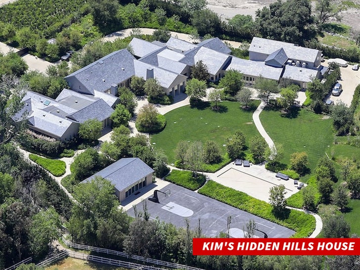 Casa de montaña escondida de Kim Kardashian