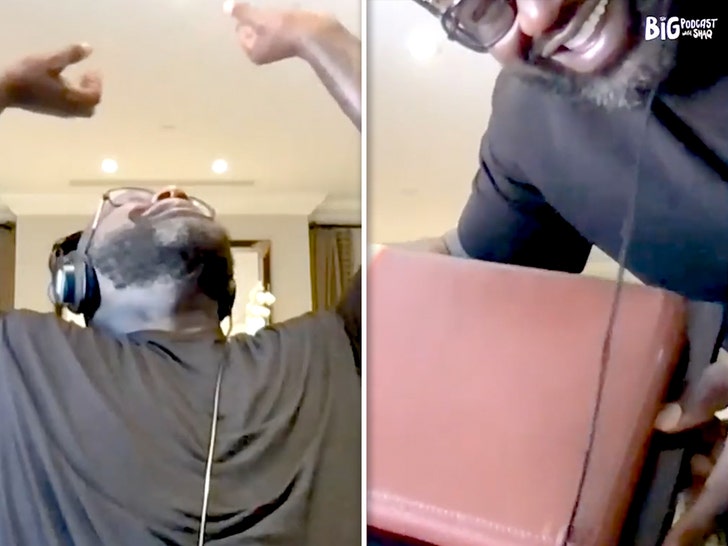 Shaquille O'Neal Hilariously Breaks His Chair During Podcast.jpg