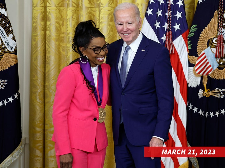 joe biden gladys knight medal getty