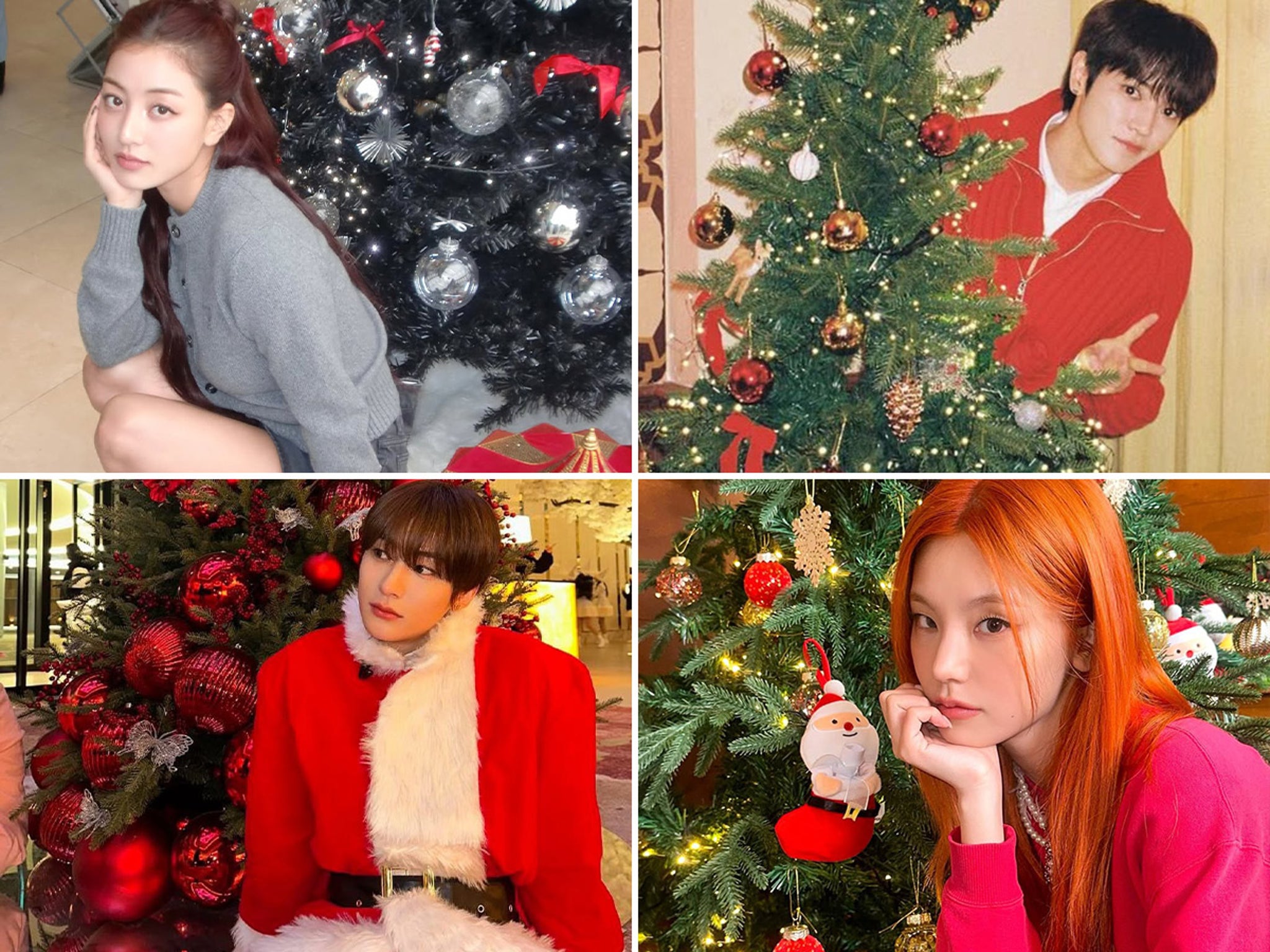 K-Pop Idols Celebrate Holidays With Cheerful Snaps!