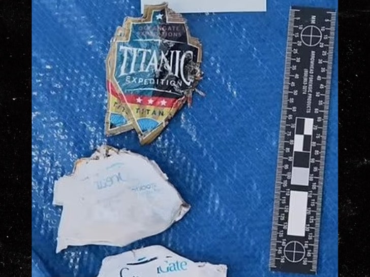 titan submersible wreckage stickers sub discovery
