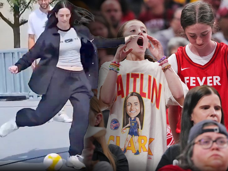 caitlin clark soccer fans mad getty x composite