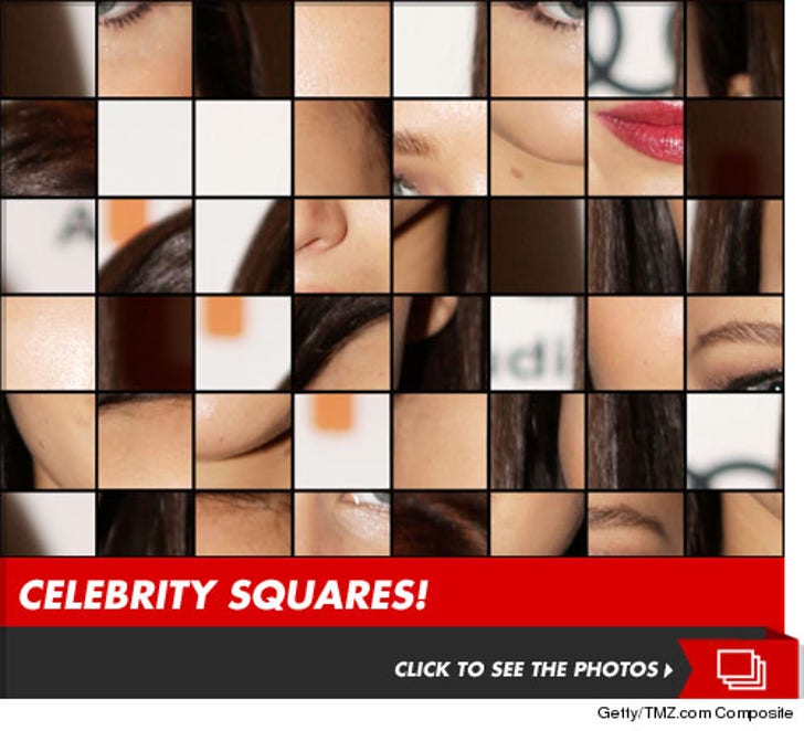 Celebrity Squares -- Guess Who!