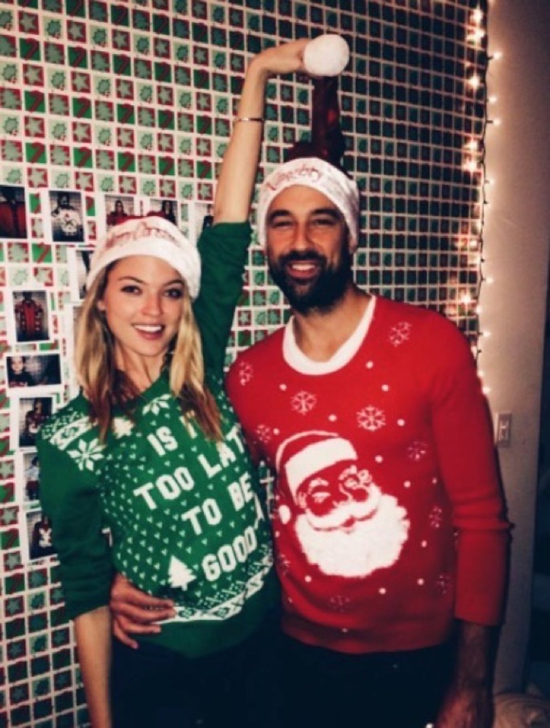 Martha Hunt and Jason McDonald