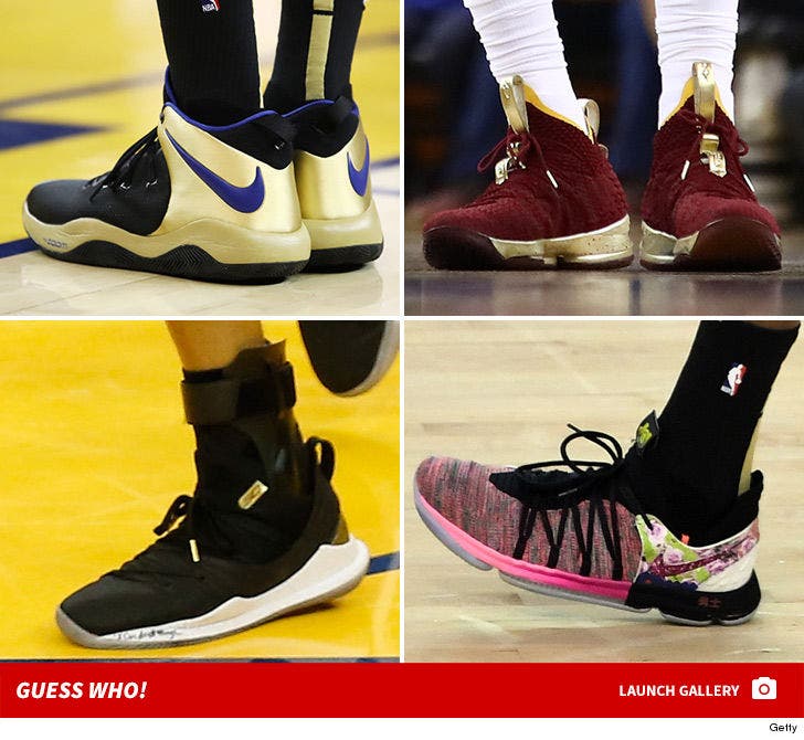 2018 NBA Finals -- Whose Shoes?!