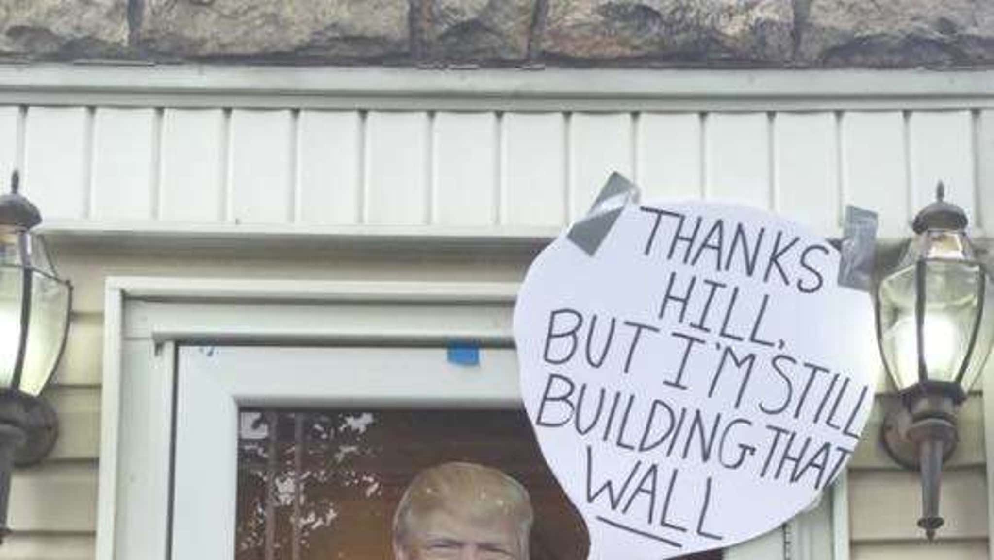 Hillary Clinton Haunted House