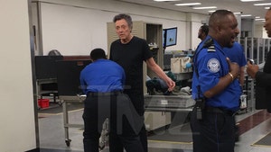 Christopher Walken Gets a TSA Pat Down in Atlanta (PHOTO)