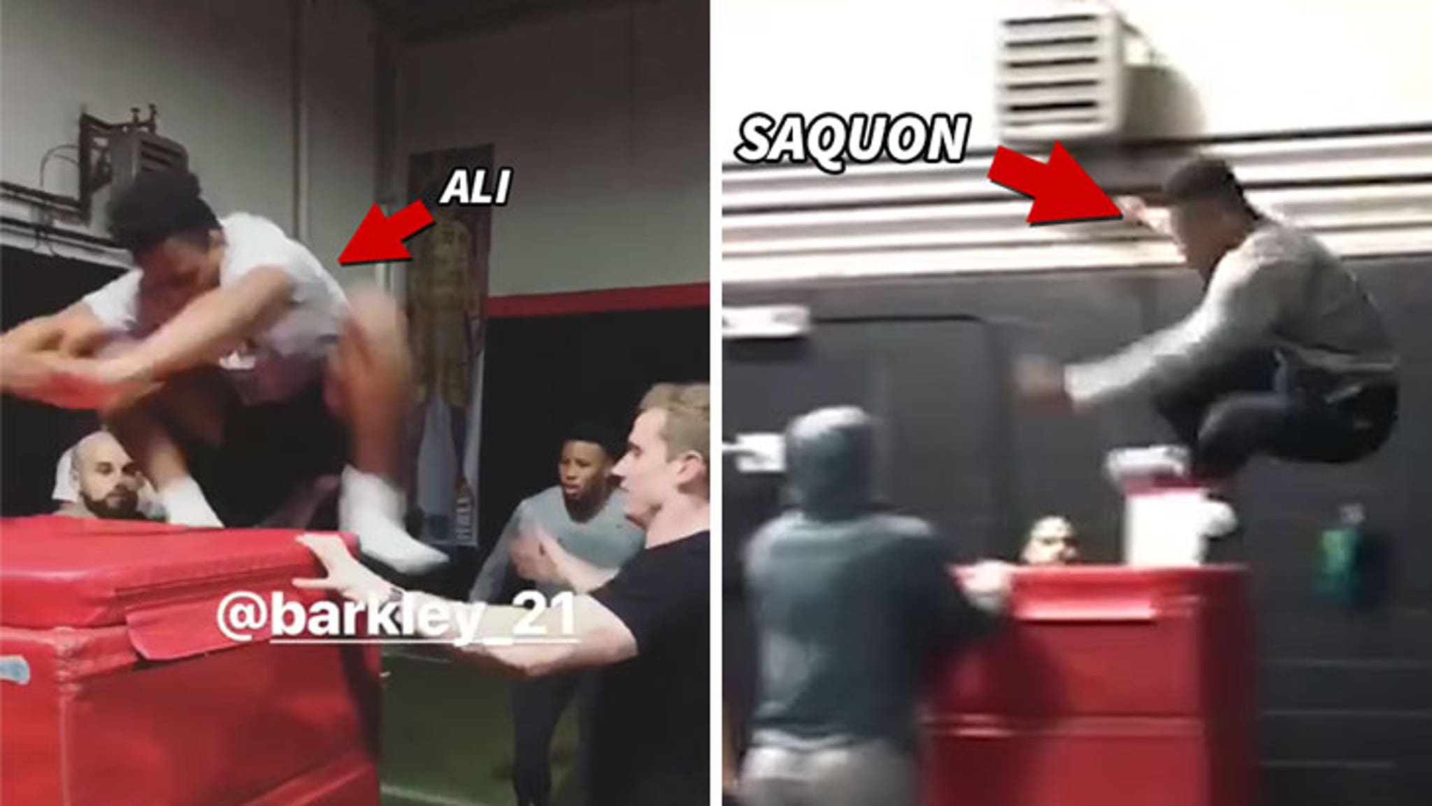 Saquon Barkley's Little Bro Is a Freak Athlete, Too!