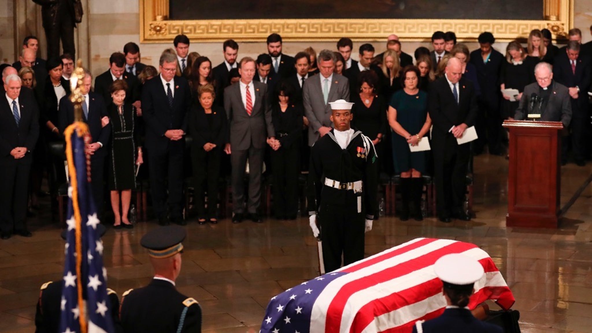 Inside George Hw Bushs State Funeral