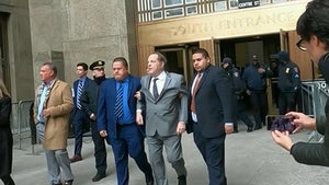 Harvey Weinstein Can Barely Walk Out of Court Due To Back Pain
