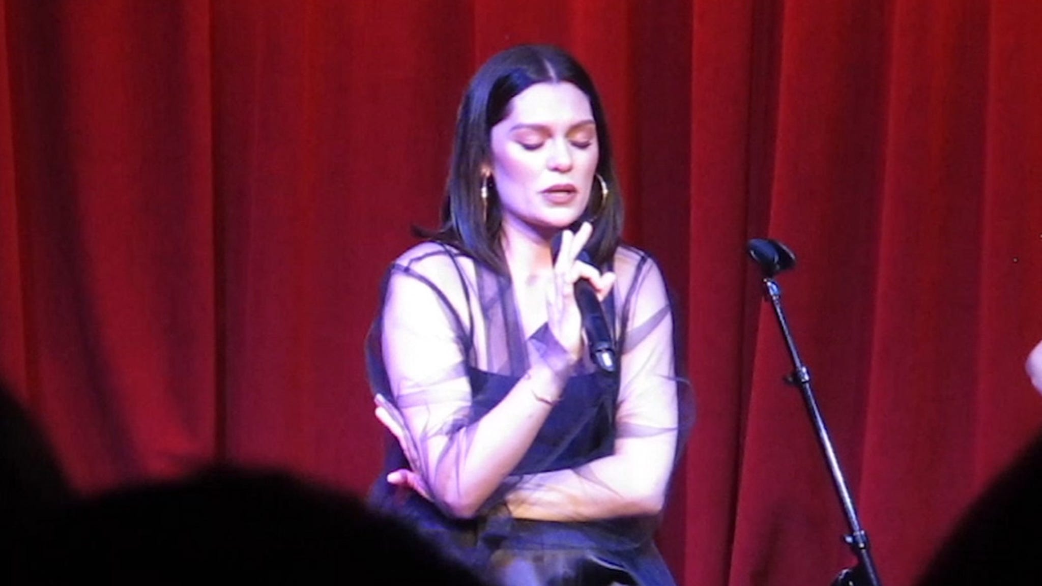 Jessie J Gives Emotional Performance the Day After Her Miscarriage - TMZ