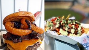 MLB Playoff Teams Debut Specialty Stadium Food, Yankees Unveil '62' Burger!