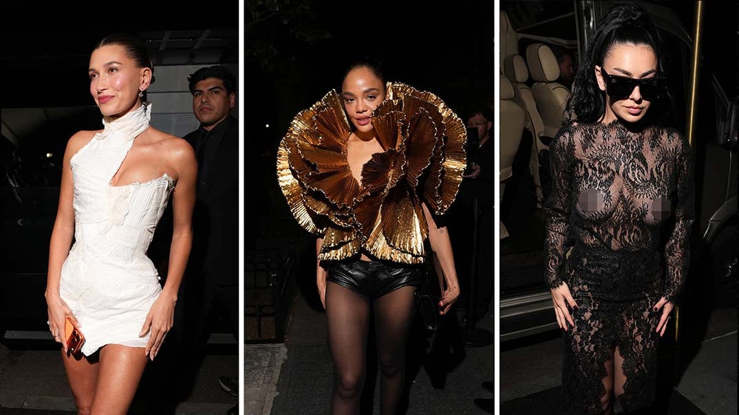 Hailey Bieber, Tessa Thompson, Charli XCX