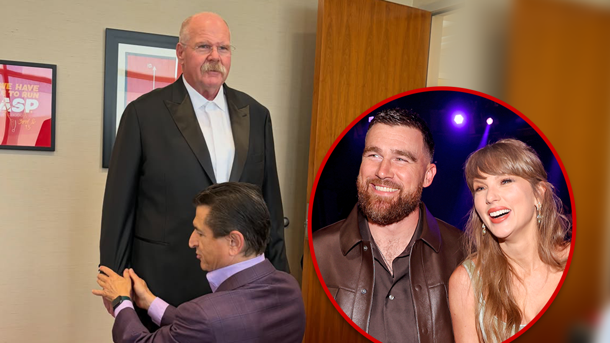 Andy Reid Prepares For Taylor Swift, Travis Kelce Wedding…