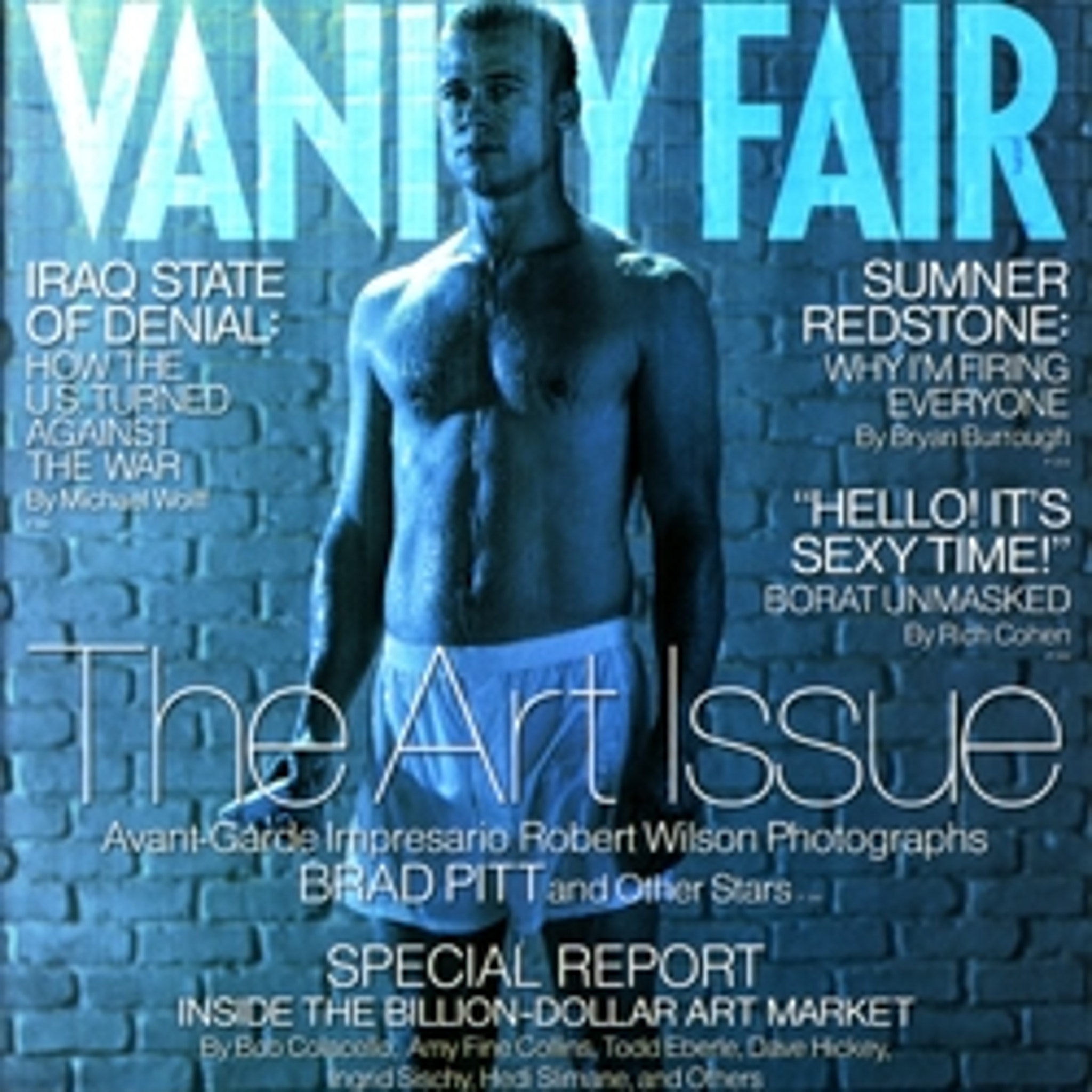 Brad'S Unauthorized Vanity Fair Cover