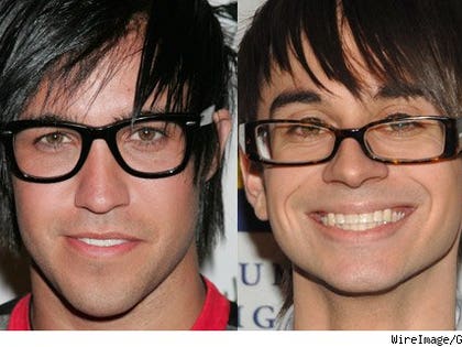 Pete Wentz and Christian Siriano