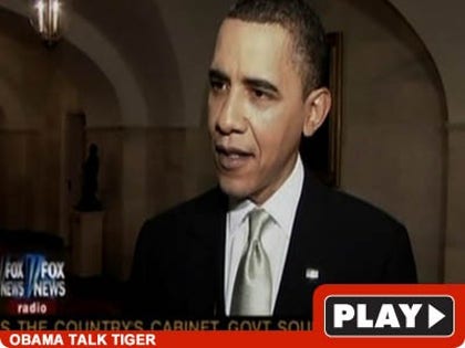 Barak Obama and Tiger Woods: Click to View!