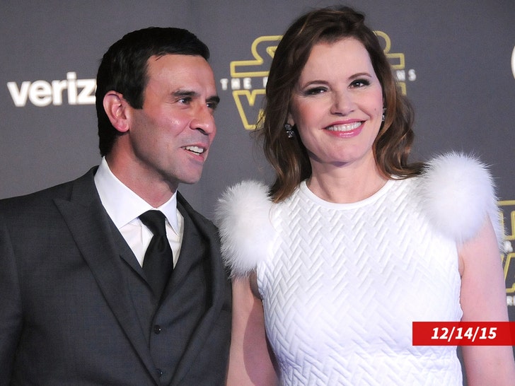 0811 reza jarrahy and geena davis getty 01