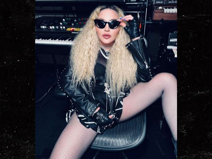 OMG! Madonna Posts Racy Crotch Shot Selfie Ahead of 56th Birthday