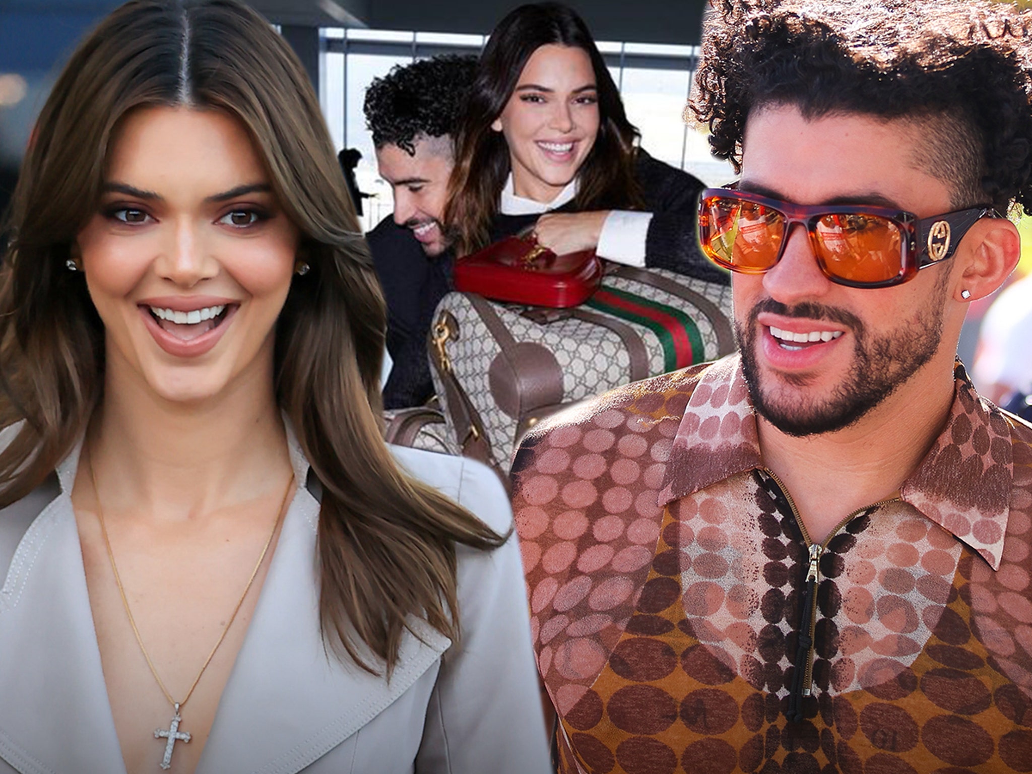 Kendall Jenner and Bad Bunny Hard Launch Relationship in a Gucci Campaign —  See Photos