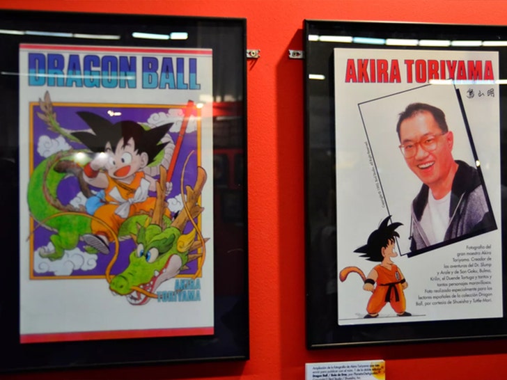 Akira Toriyama dragon ball z posters