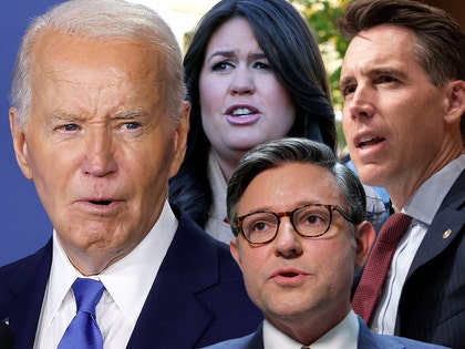 joe biden huckabee sanders josh hawley mike johnson calling for biden to step down