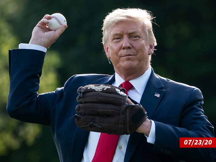 Donald Trump beisebol sub 4