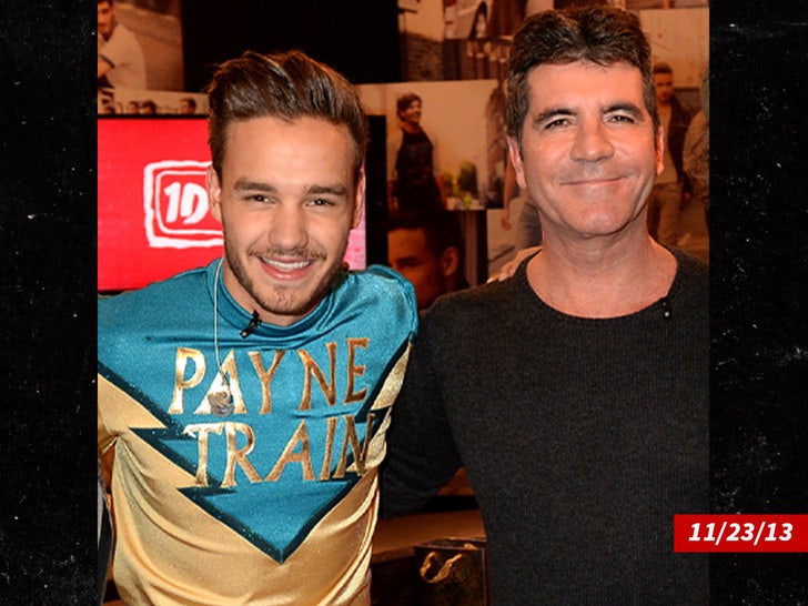 Liam Payne Simon Cowell sub