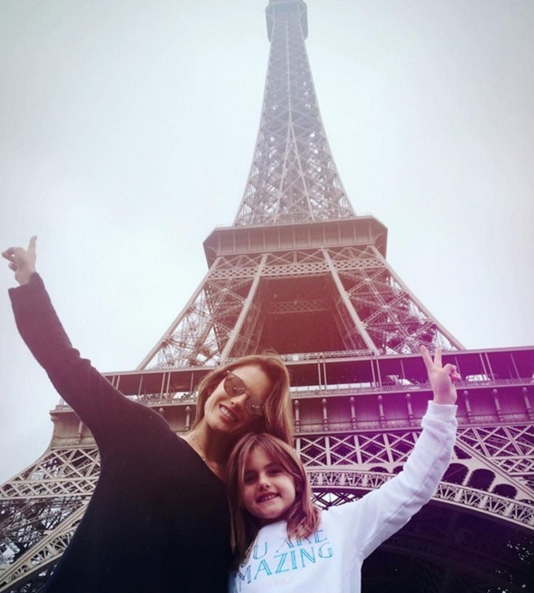 Alessandra Ambrosio and daughter!