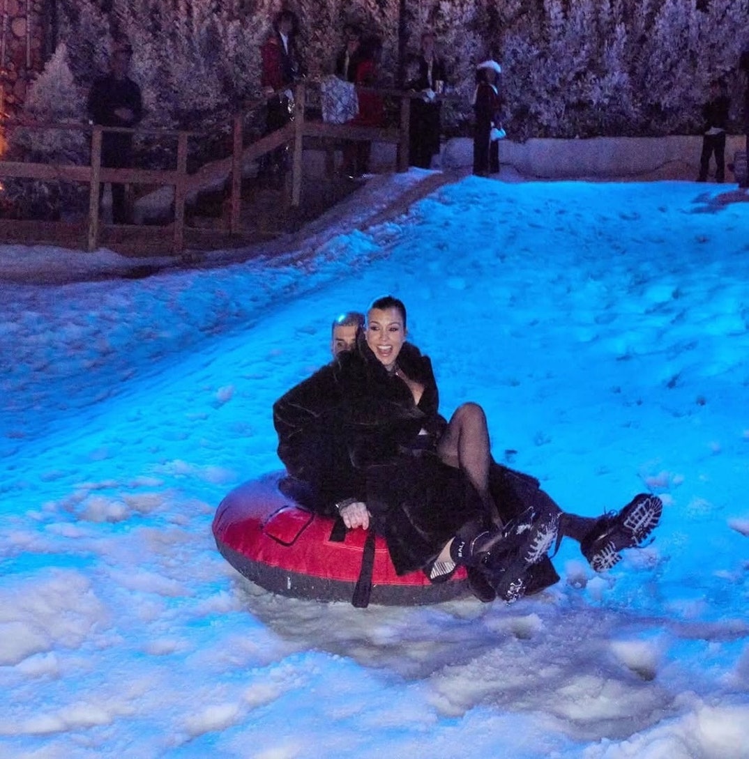 Travis Barker and Kourtney Kardashian