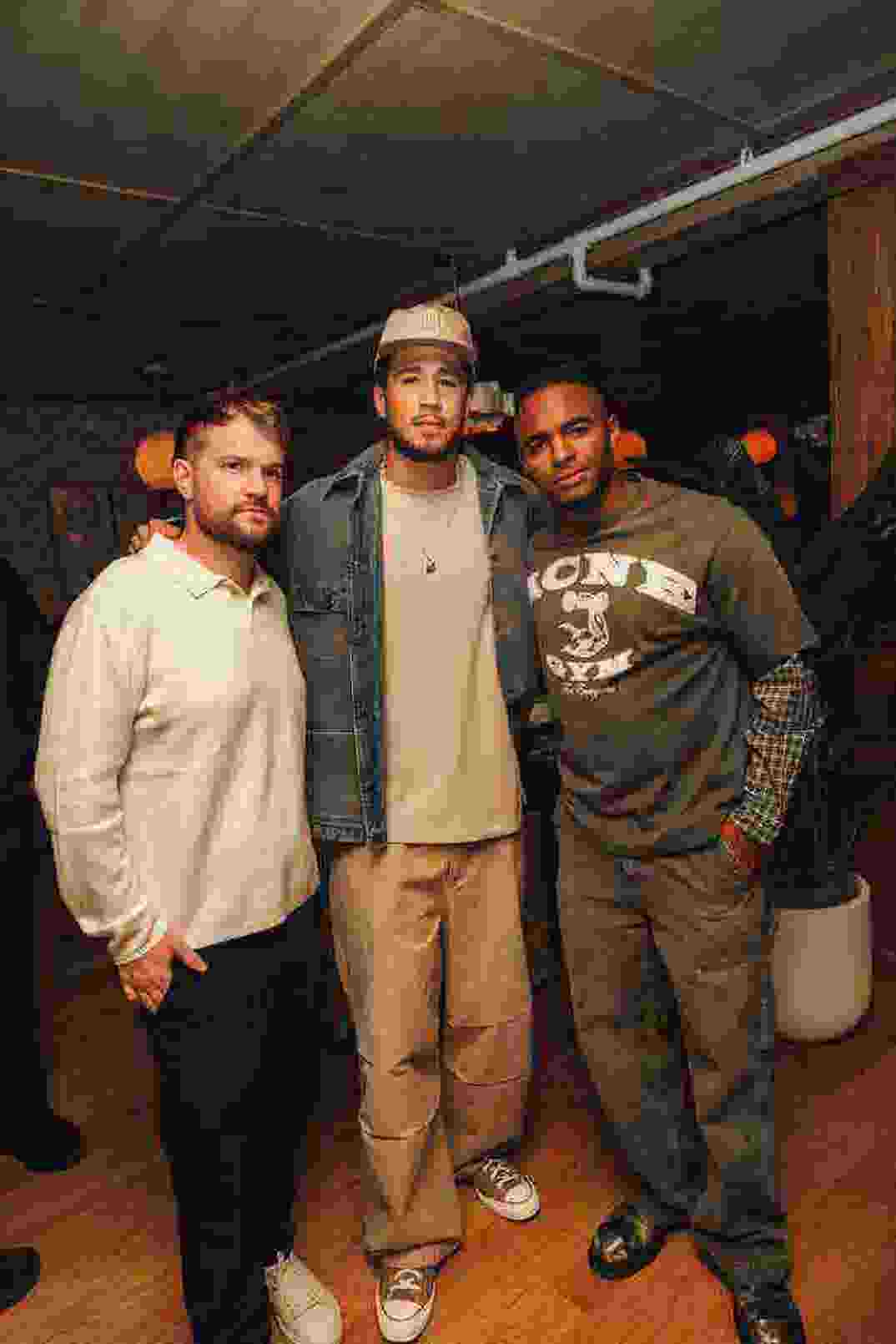 40 Love Cofounders Sean Mulholland & Avery Johnson, Jr. w Devin Booker