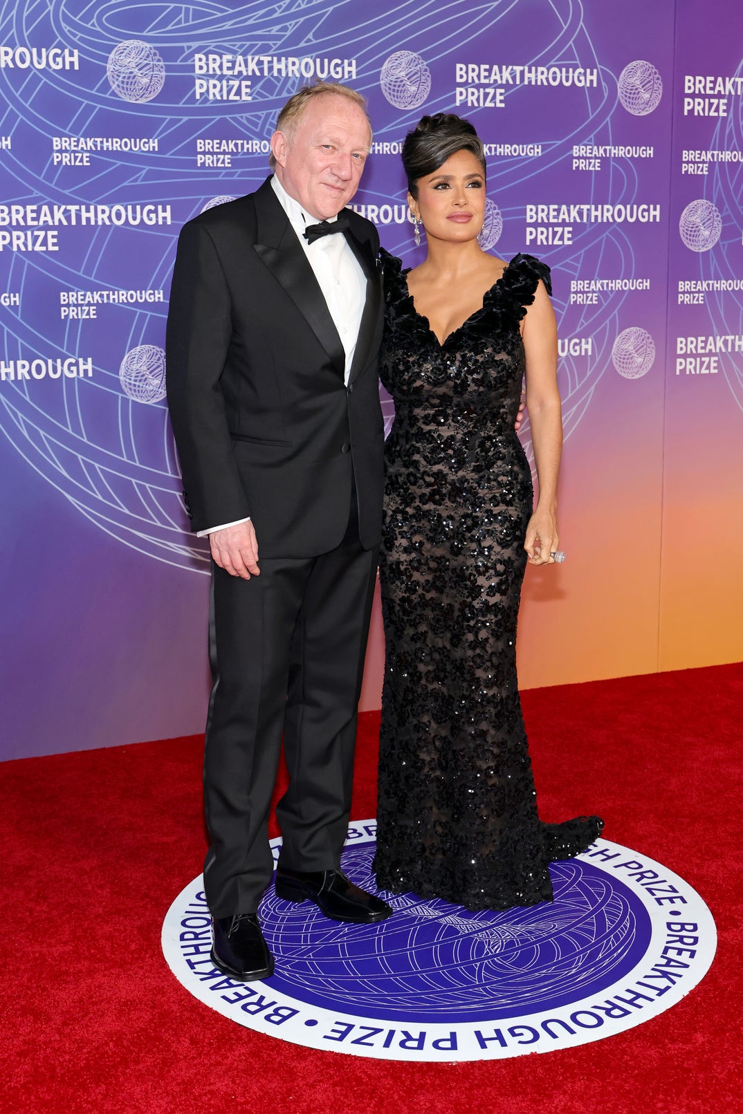 François-Henri Pinault and Salma Hayek