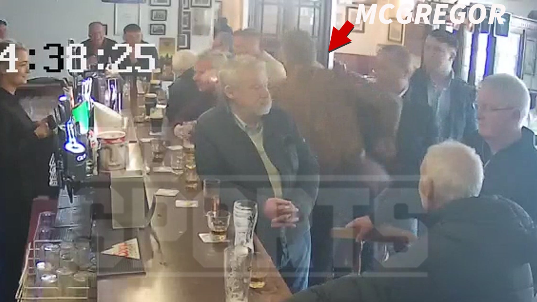 Video of Conor McGregor Punching Old Man in Head in Whiskey Dispute