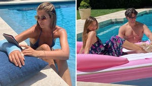 Quarantined Stars Sittin' Poolside