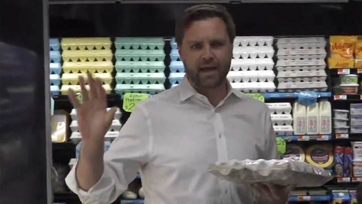 J.D. Vance Accused of ‘Lying’ About Egg Costs During Grocery Store Visit