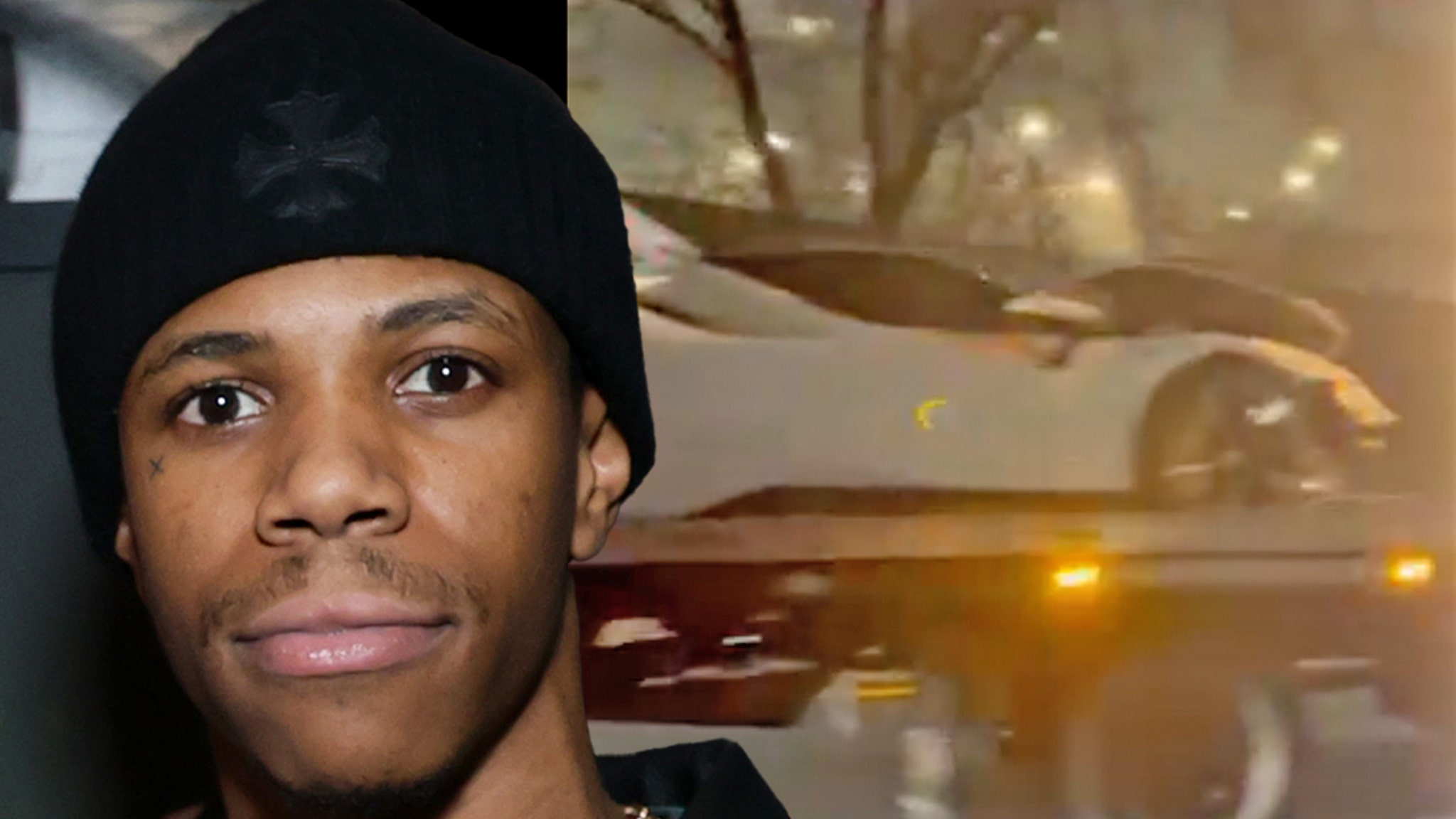 A Boogie Wit da Hoodie's Car Totaled After Traffic Accident, on Video