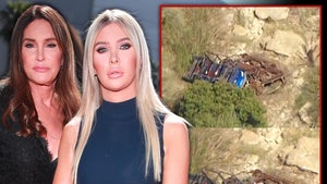 caitlyn jenner sophia hutchins crash getty KCAL News composite