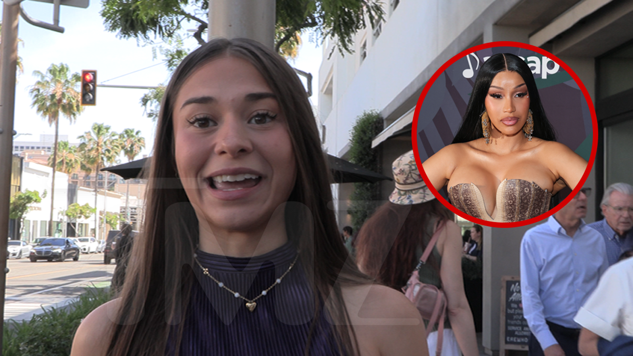 Sophie Rain zegt dat het geweldig zou zijn om met Cardi B samen te werken aan OnlyFans