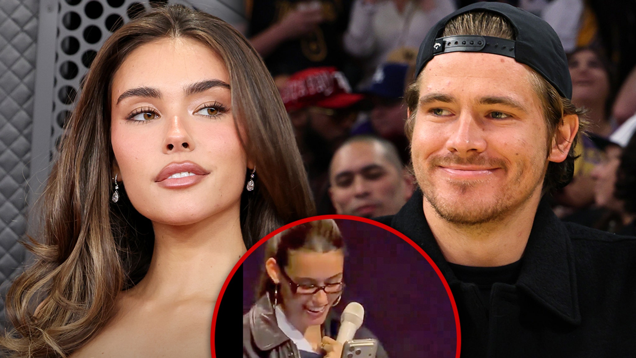 Justin Herbert Crashes Madison Beer Soundcheck With Surprise Video Call