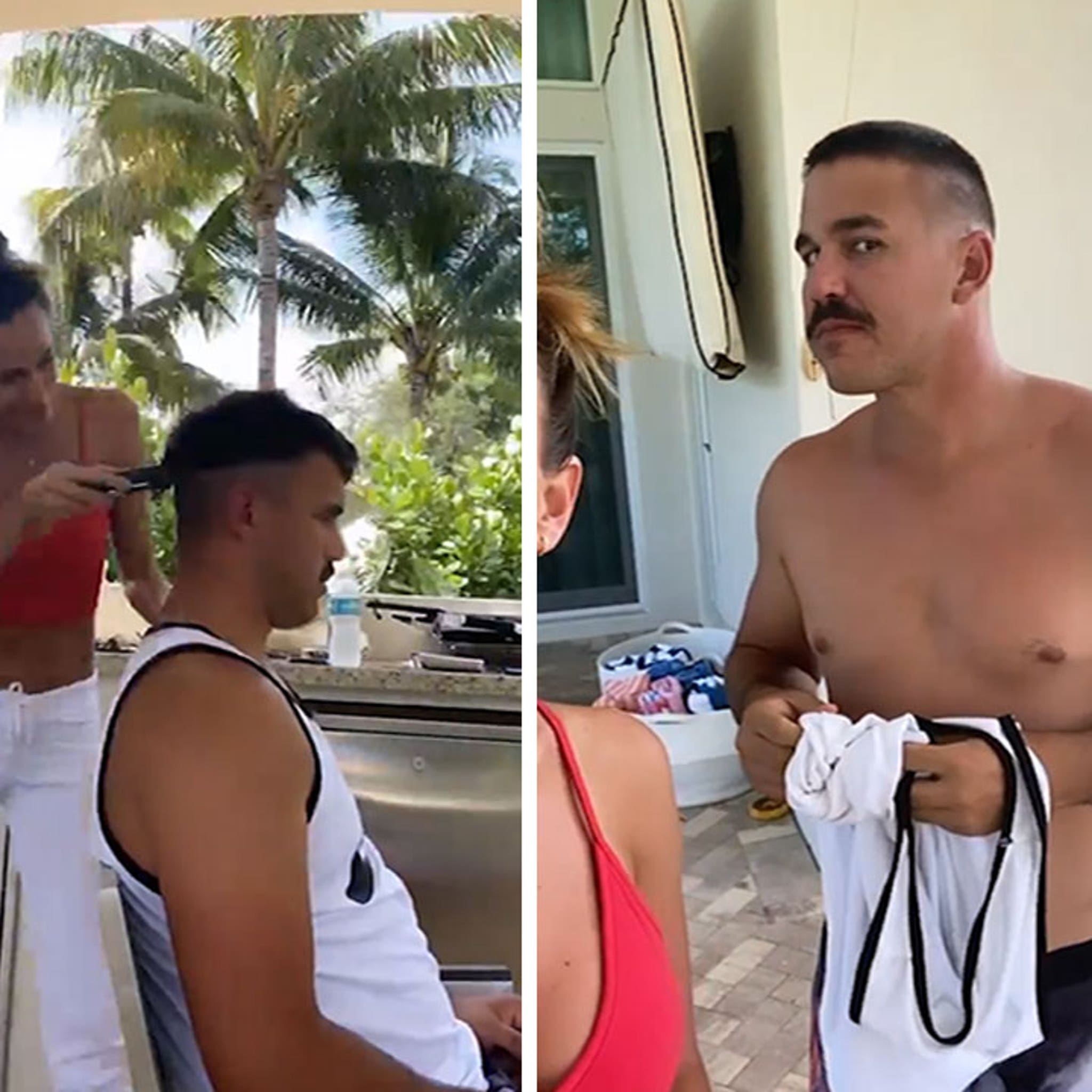 Brooks Koepka Gets Quarantine Haircut From Model Gf It Did Not Go Well