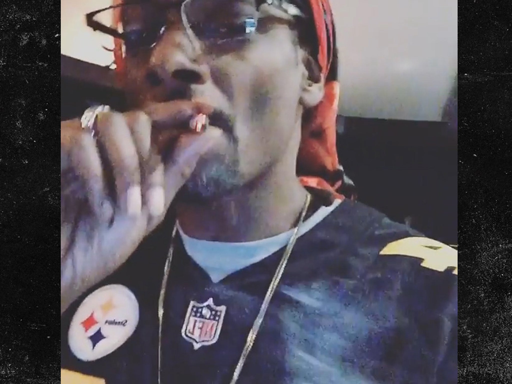 Black Back in The Game Snoop Dogg Pittsburgh Steelers Jacket