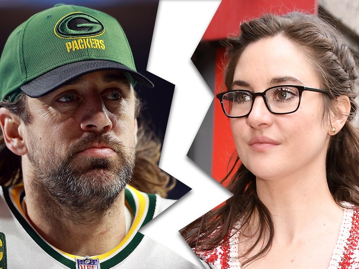 Aaron Rodgers And Shailene Woodley Reportedly Break Up