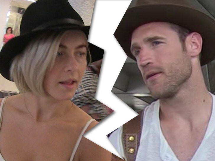 Julianne Hough's fiancé Brooks Laich puts her over his head while