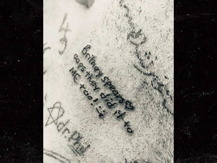 britney spears bam margera tattoo no credit 1