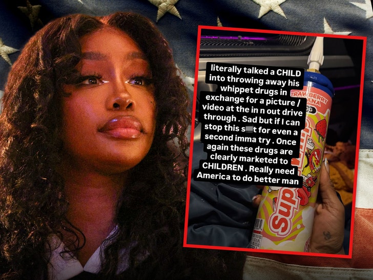 SZA Blames America for Allowing Kids Access to Whippets