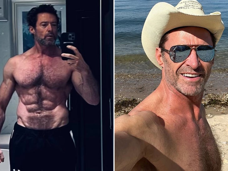 Hugh Jackman's Shredded Shots