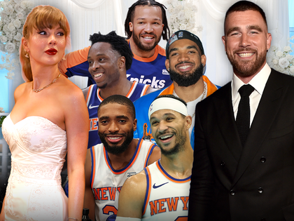 main taylor swift travis kelce knicks getty 2